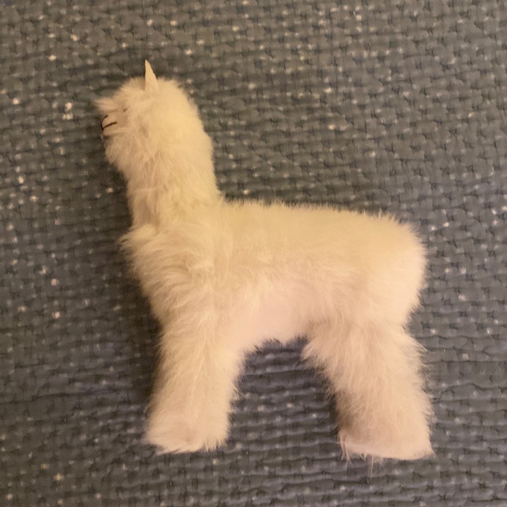 ONE-OF-A-KIND ALPACA STUFFED ANIMAL DOLL